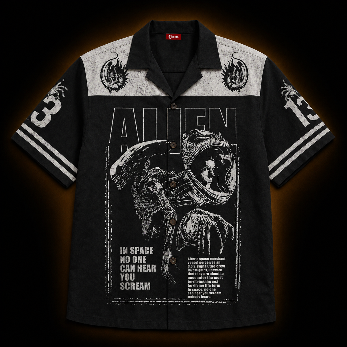 Alien 13 — Ripley vs Xenomorph Hawaiian Shirt
